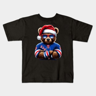 New York Rangers Christmas Kids T-Shirt